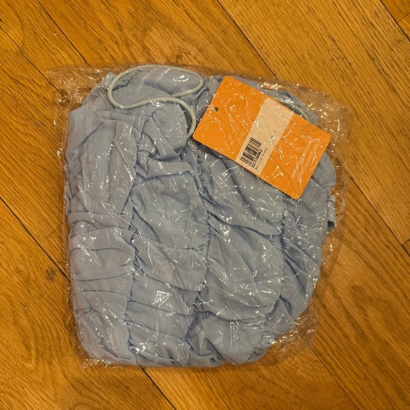 That’s So Fetch Ballina Light Blue Mini Dress - NEW UNOPENED IN BAG WITH TAGS - Picture 2 of 4